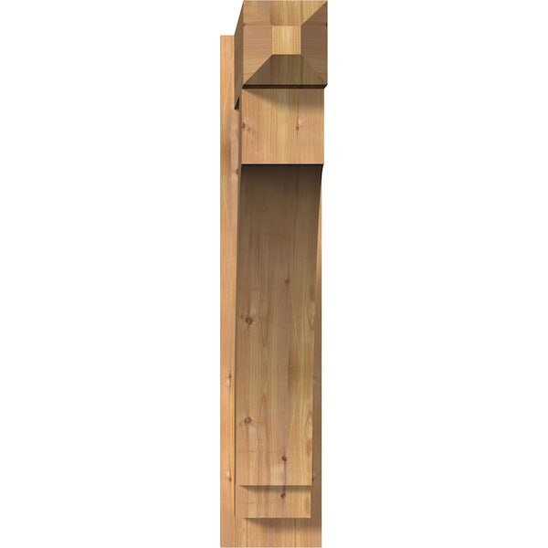 Imperial Craftsman Smooth Outlooker, Western Red Cedar, 7 1/2W X 32D X 38H